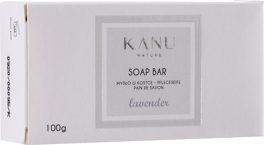 Hand & Body Soap Bar "Lavender" - Kanu Nature Soap Bar Lavender — photo N1