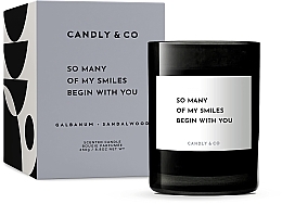 Fragrances, Perfumes, Cosmetics Scented Candle - Candly & Co No.6 So Many Of My Smiles Begin With You Scented Candle