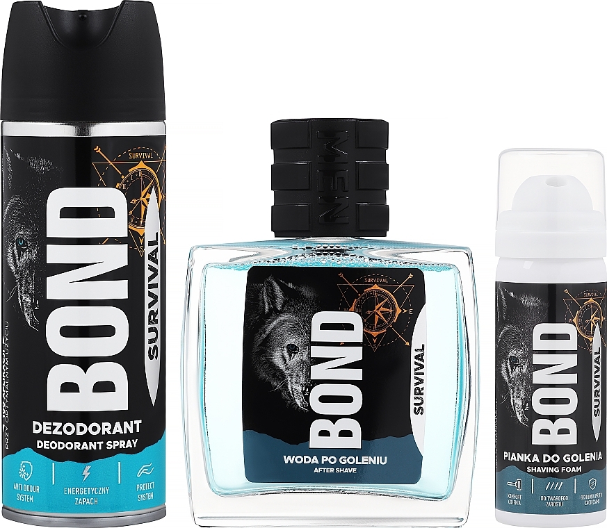 Set - Bond Survival (water/150ml + ash/water/100ml + sh/foam/50ml) — photo N2