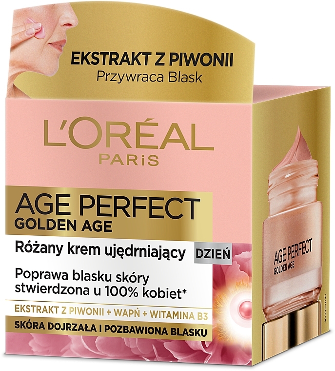 Firming Day Cream - L'Oreal Paris Age Perfect Golden Age Rosy Re-Fortifying Day Cream — photo N5