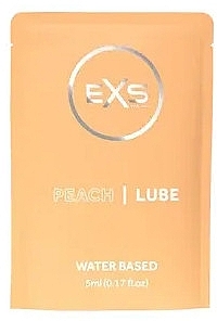 Peach Lubricant - EXS Peach Lubricant Gel Water Based (sachet) — photo N1