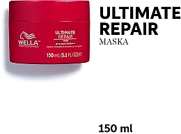 All Hair Types Cream Mask - Wella Professionals Ultimate Repair Mask With AHA & Omega-9 — photo N4