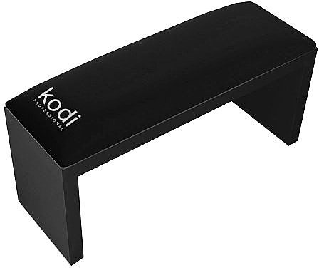 Manicure Hand Rest, Black Legs, Black - Kodi Professional — photo N1