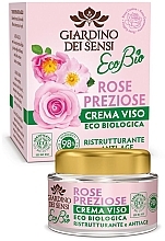 Fragrances, Perfumes, Cosmetics Anti-Aging Face Cream - Giardino Dei Sensi Rose Face Cream