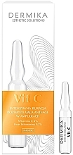 Fragrances, Perfumes, Cosmetics Intensive Brightening Night Ampoule - Dermika Esthetic Solutions Vit C