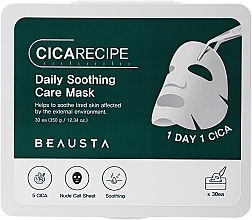 Daily Soothing Face Mask - Beausta Cicarecipe Daily Soothing Care Mask — photo N1