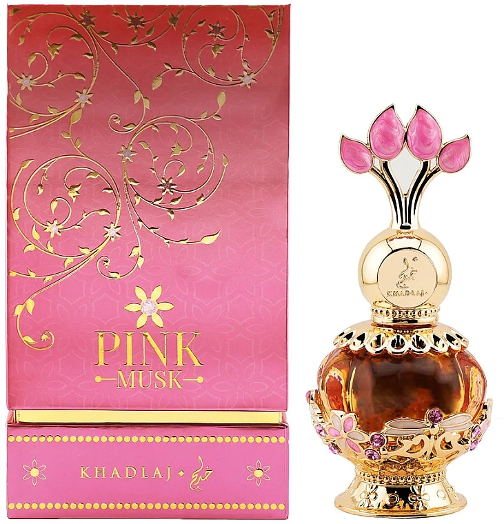 Khadlaj Pink Musk - Perfumed Oil — photo N1