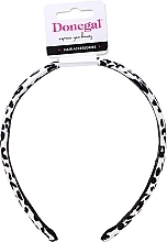 Fragrances, Perfumes, Cosmetics Hair Hoop, FA-5635, white-black - Donegal