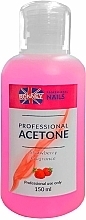 Nail Polish Remover "Strawberry" - Ronney Professional Acetone Strawberry — photo N21