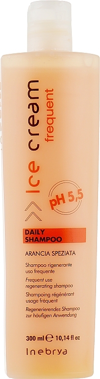 All Hair Types Shampoo - Inebrya Frequent Ice Cream Daily Shampoo — photo N3