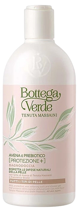 Oat Milk Bath & Shower Gel - Bottega Verde Avena & Prebiotic Bath and Shower Gel — photo N1