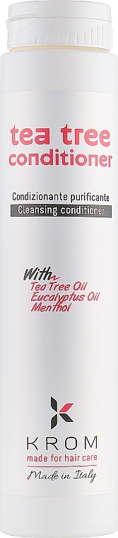 Cleansing Conditioner with Tea Tree Oil, Eucalyptus Oil & Menthol - Krom Tea Tree Conditioner — photo N1