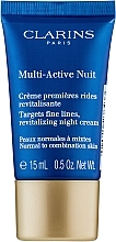 Fragrances, Perfumes, Cosmetics Night Cream - Clarins Multi-Active Nuit Targets Fine Lines, Revitalizing Night Cream Normal to Combination Skin (tester)