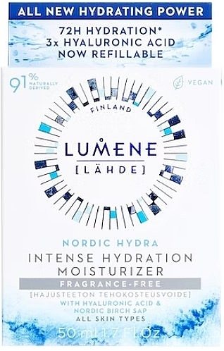 Intensive Moisturizing Face Cream - Lumene Nordic Hydra Intense Hydration Moisturizer Fragrance-Free — photo N2