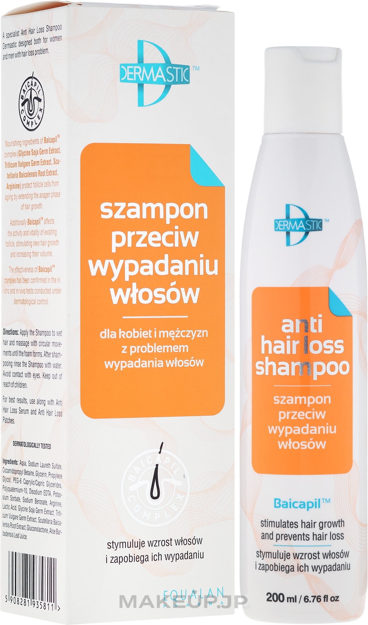 Anti Hair Loss Shampoo - Dermastic Anti Hair Shampoo — photo 200 ml