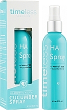 Refreshing Moisturizing Face Spray - Timeless Skin Care HA Matrixyl 3000 Cucumber Spray — photo N2