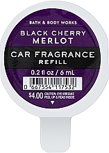 Fragrances, Perfumes, Cosmetics Bath and Body Works Black Cherry Merlot Car Fragrance Refill - Car Perfume (refill)