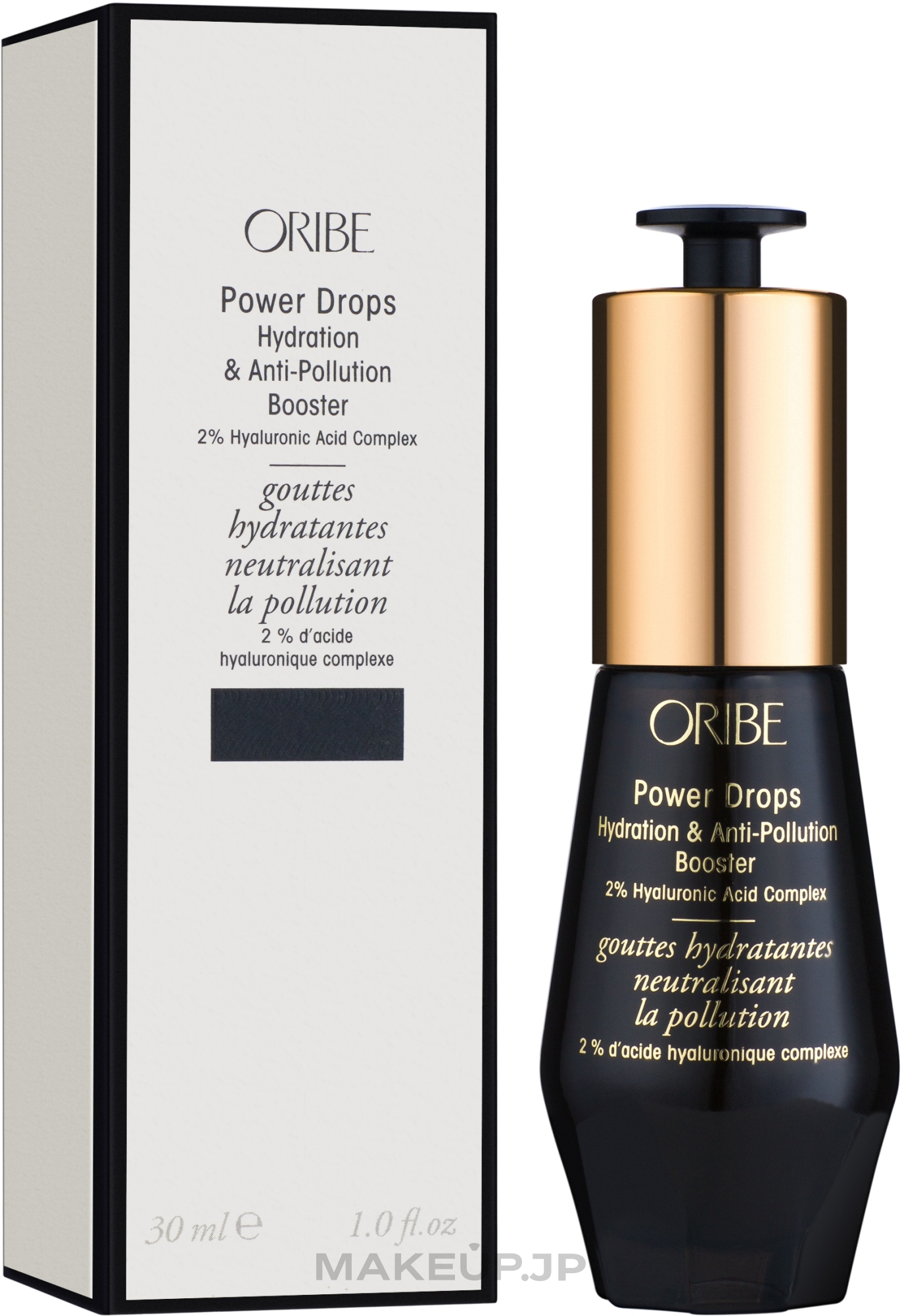 Highly Concentrated Moisturizing Hair Serum - Oribe Power Drops Hydration & Anti-Pollution Booster  — photo 30 ml