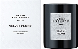 Urban Apothecary Velvet Peony - Scented Candle — photo N2