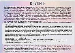 Retinol Eye Gel - Revuele Retinol Eye Contour Gel — photo N3