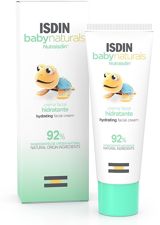 Moisturizing Baby Face Cream - Isdin Baby Naturals Daily Moisturising Face Cream — photo N1