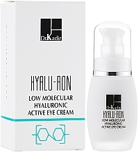 Fragrances, Perfumes, Cosmetics Low Molecular Hyaluron Active Eye Cream - Dr. Kadir Hyalu-Ron Low Molecular Hyaluronic Eye Cream