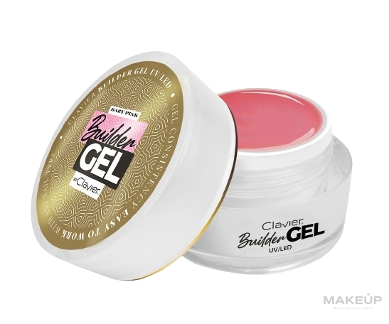 爪用三相構造ジェル 10g - Clavier Builder Gel UV/LED — photo Baby Pink