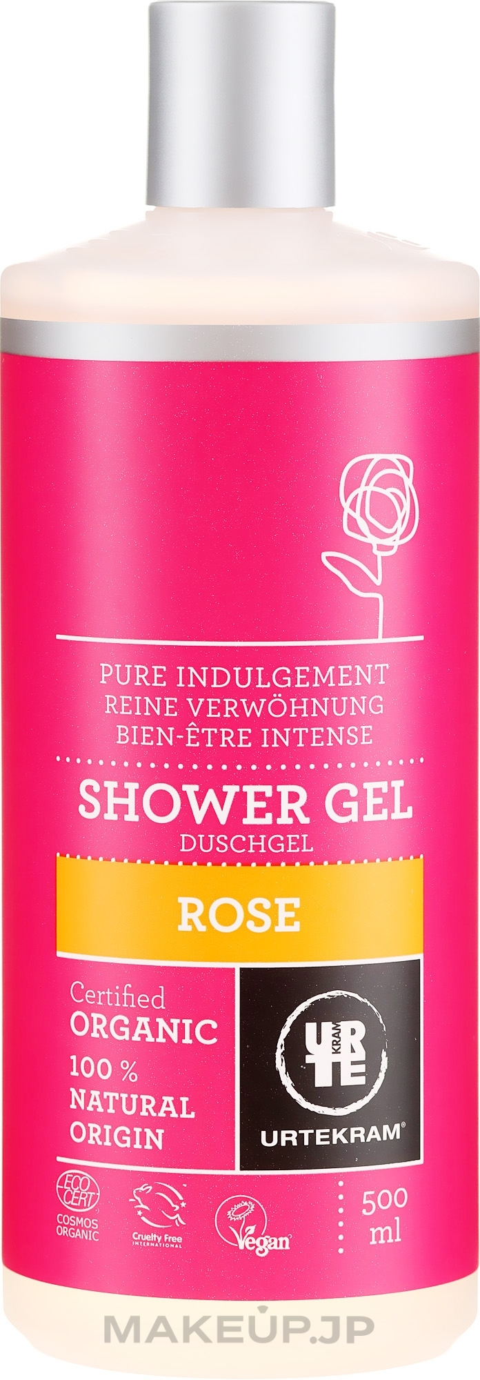 Shower Gel "Rose" - Urtekram Rose Shower Gel — photo 500 ml