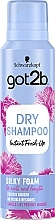 Fragrances, Perfumes, Cosmetics Dry Shampoo-Mousse "Silky Volume" - Schwarzkopf Got2b Fresh it Up! Dry Shampoo Silky Foam