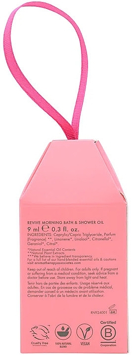 Morning Bath & Shower Oil in Gift Box - Aromatherapy Associates Festive 24 Energy Restore Hero — photo N3