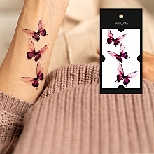 Temporary Tattoo "Butterflies" - Tattooshka — photo N4