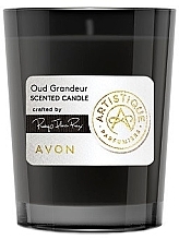 Fragrances, Perfumes, Cosmetics Avon Artistique Oud Grandeur - Perfumed Candle