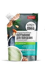 Fragrances, Perfumes, Cosmetics Anti-Cellulite Body Wrap Clay Cream - Fito Cosmetic Narodnyye Retsepty