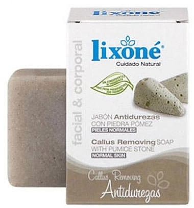 Callus Removing Soap with Pumice Stone - Lixone Callus Removing Soap With Pumice Stone — photo N1