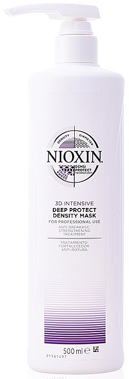 Deep Repair Hair Mask - Nioxin 3D Intensive Deep Protect Density Mask — photo N1