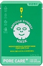 Fragrances, Perfumes, Cosmetics Pore Minimizing Face Mask - Medius Ampoule Synergy Mask Pore Care Plus Mini