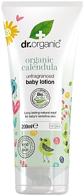 Baby Body Lotion with Organic Calendula - Dr. OrganicOrganic Calendula Baby Lotion — photo N1