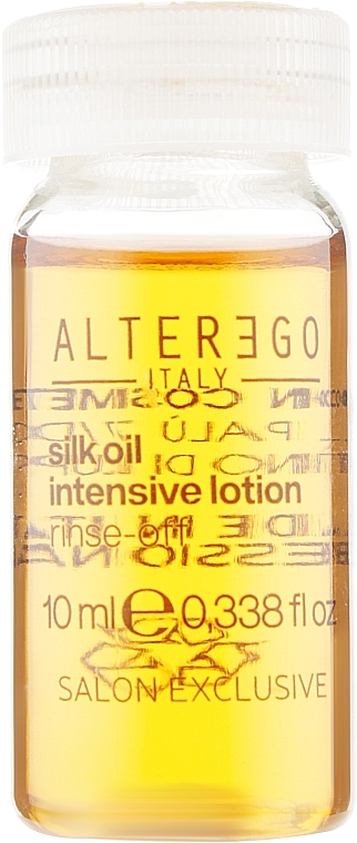 Intensive Treatment for Unruly & Frizzy Hair - Alter Ego Silk Oil Intensive Lotion — photo N3