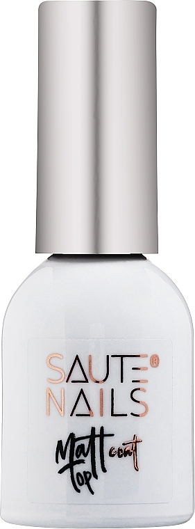 Top Coat - Saute Nails Top Coat No Wipe Matt — photo N1