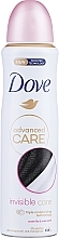 Fragrances, Perfumes, Cosmetics Antiperspirant - Dove Advanced Care Invisible Care Water Lily & Rose Scent Anti-transspirant Spray