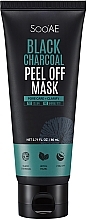 Fragrances, Perfumes, Cosmetics Black Charcoal Peeling Mask - Soo'AE Black Charcoal Peel Off Mask