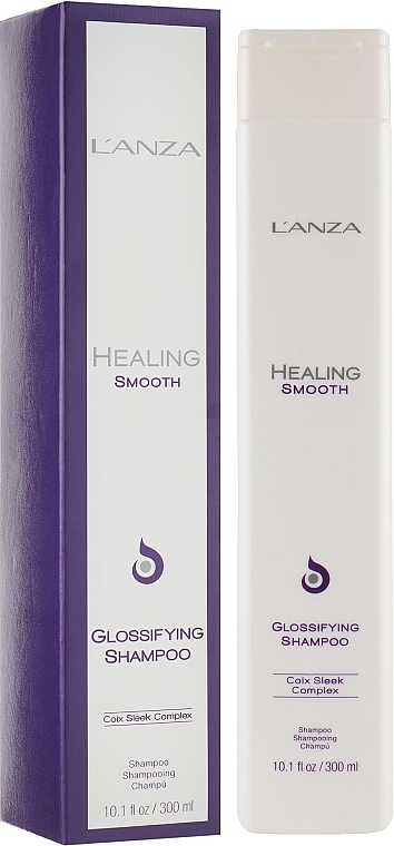 Shine Hair Shampoo - L’ANZA Healing Smooth Glossifying Shampoo — photo N2