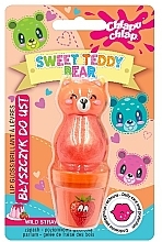 Teddy Bear Lip Gloss with Strawberry Jelly Scent - Chlapu Chlap Lip Gloss Sweet Teddy Bear — photo N1