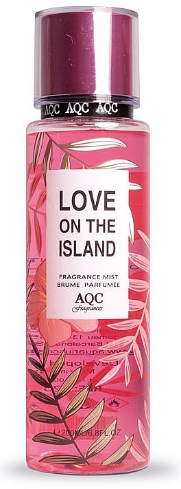 Perfumed Body Mist - AQC Fragrances Love On The Island Body Mist — photo N1