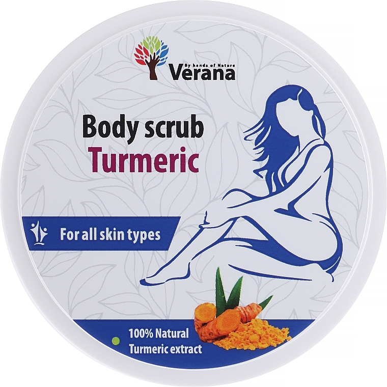 Turmeric Body Scrub - Verana Body Scrub Turmeric — photo N1