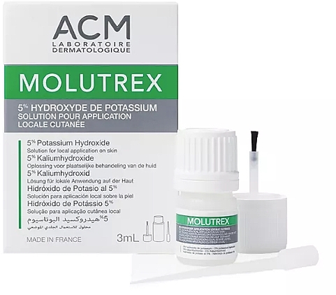 Wart Treatment Liquid - ACM Laboratoires Molutrex Molluscum — photo N1