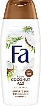 Shower Cream-Gel "Coconut Milk" - Fa Coconut Milk — photo N2