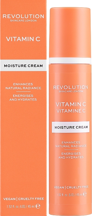Moisturizing Face Cream - Revolution Skincare Vitamin C Moisture Cream — photo N2