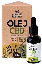 Hemp oil - Kombinat Konopny Oil CBD 500 mg — photo N1