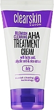 Fragrances, Perfumes, Cosmetics Treatment Face Cream for Problem Skin - Avon Clearskin AHA Treatment Cream